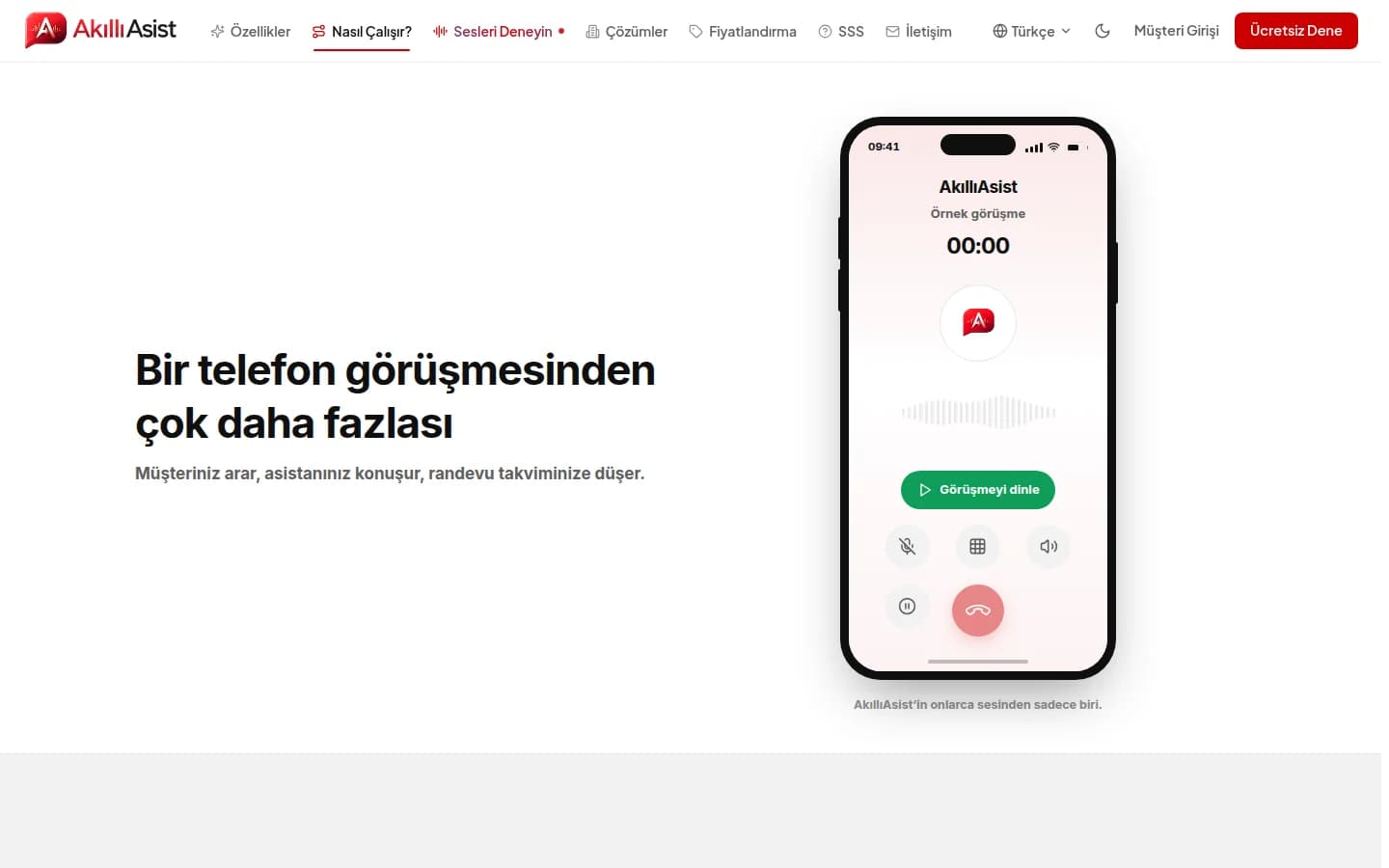AkıllıAsist nasıl çalışır sayfası